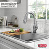 33” Workstation Drop-In Top Mount Double Bowl 16 Gauge Stainless Steel Kitchen Sink with WorkFlow™ Ledge and Accessories